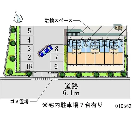 ★手数料０円★神戸市西区北別府　月極駐車場（LP）